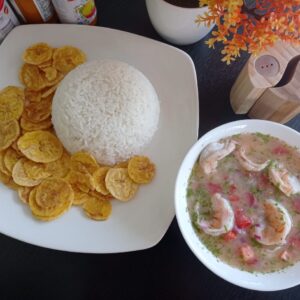 Ceviche de camarones